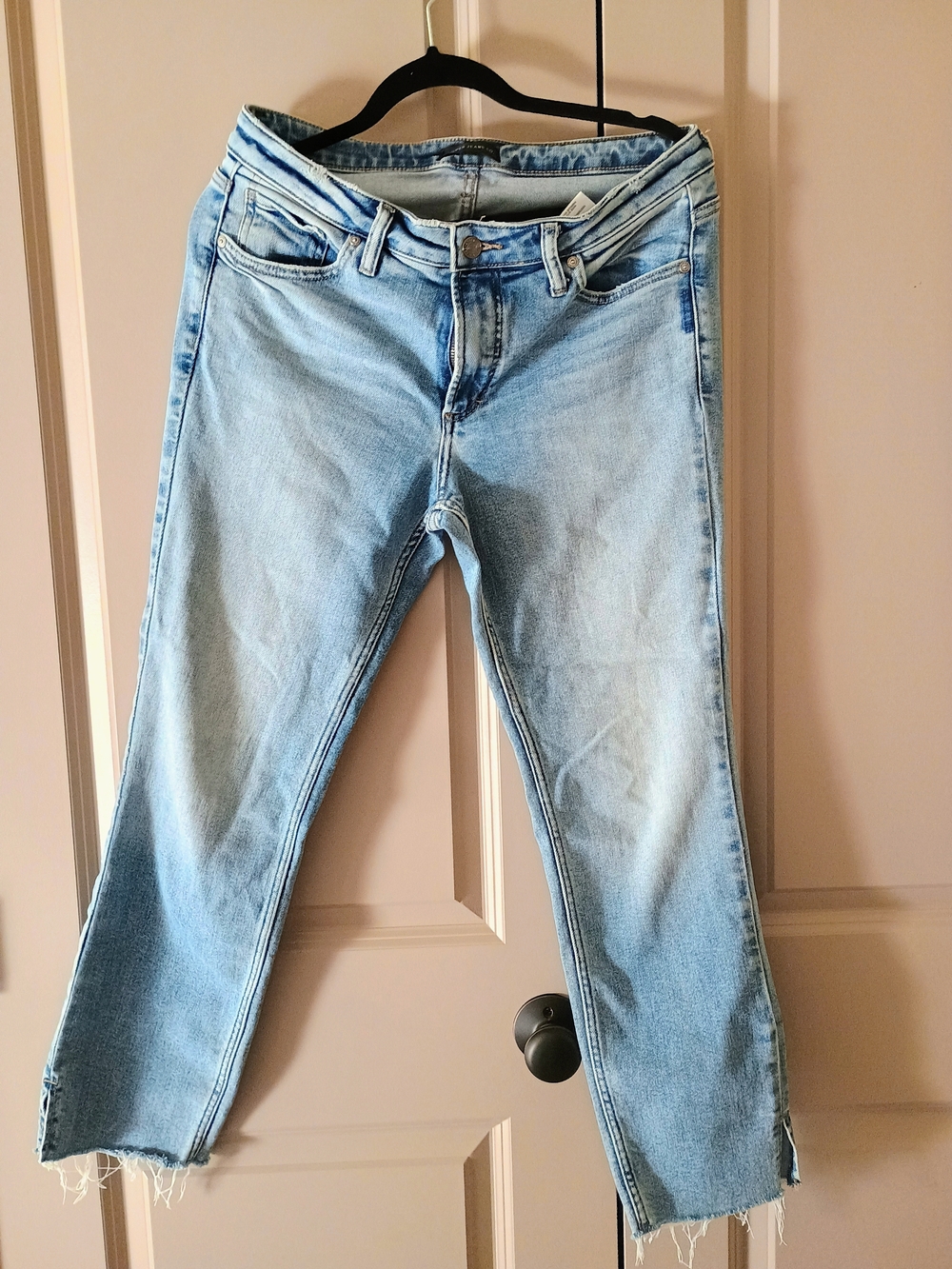 Silver Jeans Most Wanted Straight Crop 31x27